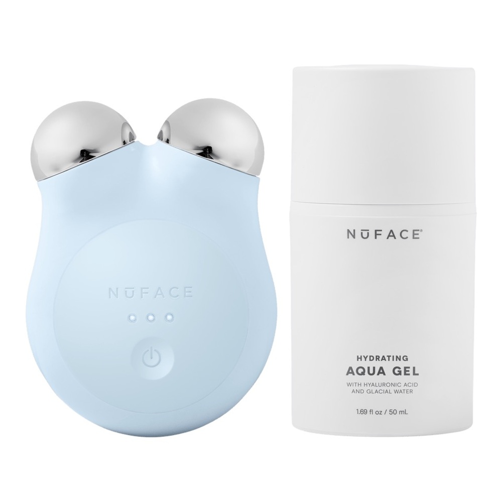 Nuface Mini+ Face Toner Device & aqua gel activator